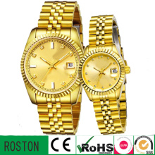 Business Watch 316 Stainless Steel Watches All Gold Plated